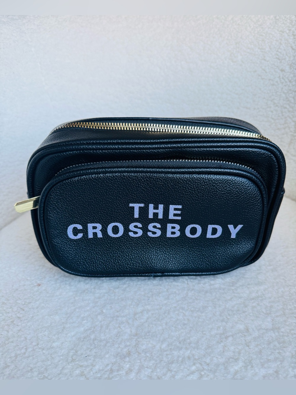 The Crossbody Black Leather Bag